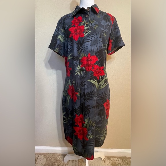 Caribbean Joe Women’s Short Sleeve Shift dress - Picture 3 of 8